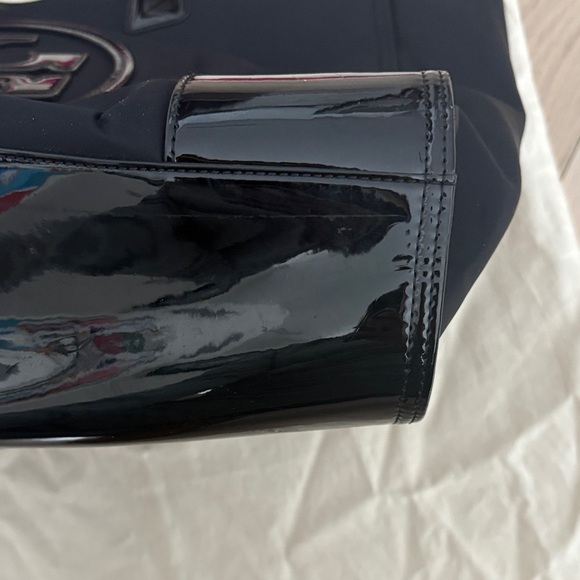 Tory Burch Black Patent Leather Tote - Picture 11 of 14